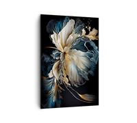 Quadro su Tela Verticale 70x100cm Stampe da Parete Fiore Botanica Art Deco Grandi Decorazione Murale Camera da Letto Cucina 1 pezzo Quadri Moderni Soggiorno Immagini Wall Art Canvas PA70x100-5766