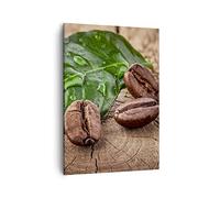 Quadro su Tela Verticale Aroma caffè pianta seme Stampe da Parete 50x70cm Quadri Moderni Soggiorno Camera da Letto Cucina 1 pezzo Piccoli Decorazione Murale Wall Art Canvas Immagini PA50x70-2548