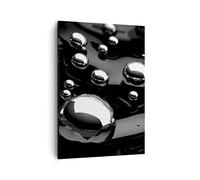 Quadro su Tela Verticale Cromo metallo riflessione Stampe da Parete 50x70cm Quadri Moderni Soggiorno Camera da Letto Cucina 1 pezzo Piccoli Decorazione Murale Wall Art Canvas Immagini PA50x70-2525