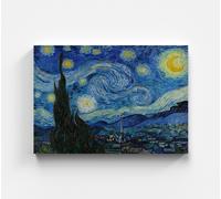 Quadro su tela Vincent Van Gogh notte stellata The Starry Night quadro da...