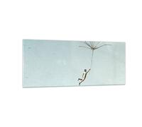 Quadro su Vetro 100x40cm Vintage irreale metafora Stampe Immagini Moderni Murale