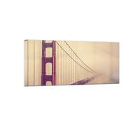 Quadro su Vetro 120x50cm Bridge autostrada infrastrutture Stampe Moderni Murale