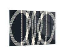 Quadro su Vetro 120x80cm Astrazione Artistica Creativa Stampe Moderni Murale