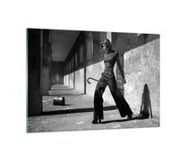 Quadro su Vetro 120x80cm Fotografia Moda Donna Stampe Immagini Moderni Murale