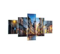Quadro su Vetro 125x70cm Cracovia Chiesa Mariacki Stampe Immagini Moderni Murale