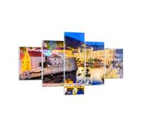 Quadro su Vetro 125x70cm Croazia Dubrovnik centro storico fortezza Stampe Murale