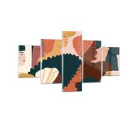Quadro su Vetro 125x70cm Donne multiculturalismo moderno Stampe Moderni Murale