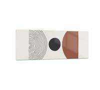 Quadro su Vetro 140x50cm Figure forme geometria Stampe Immagini Moderni Murale