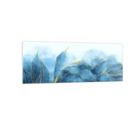 Quadro su Vetro 140x50cm Lusso Fascino Astrazione Stampe Immagini Moderni Murale