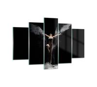 Quadro su Vetro 150x100cm Fotografia danza ali Stampe Immagini Moderni Murale