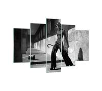 Quadro su Vetro 150x100cm Fotografia Moda Donna Stampe Immagini Moderni Murale