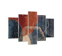 Quadro su Vetro 150x100cm I colori le forme la geometria Stampe Moderni Murale