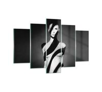 Quadro su Vetro 150x100cm Nudo Donna Fotografia Stampe Immagini Moderni Murale