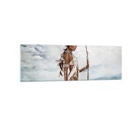 Quadro su Vetro 160x50cm Bruciore uomo donna Stampe Immagini Moderni Murale