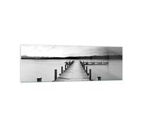 Quadro su Vetro 160x50cm Ponte pace acqua Stampe Immagini Quadri Moderni Murale
