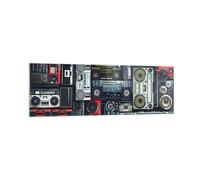 Quadro su Vetro 160x50cm ricevitore radio Stampe Immagini Quadri Moderni Murale