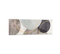 Quadro su Vetro 160x50cm Stampe da Parete in Vetro Quartieri Minimalista Pezzo Grandi XXL Decorazione Murale Camera da Letto Cucina 1 pezzo Quadri Moderni Soggiorno Immagini Wall Art GAB160x50-5986