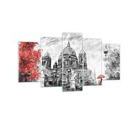 Quadro su Vetro 160x85cm Cattedrale Berlino amanti Stampe Moderni Murale