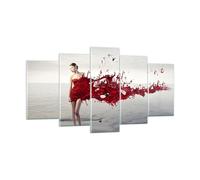 Quadro su Vetro 160x85cm Femmina modello proposta nudo Stampe Moderni Murale