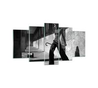 Quadro su Vetro 160x85cm Fotografia Moda Donna Stampe Immagini Moderni Murale