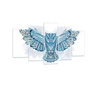 Quadro su Vetro 160x85cm Gufo ali fauna grafica Stampe Immagini Moderni Murale