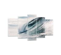 Quadro su Vetro 160x85cm Onda mare oceano Stampe Immagini Quadri Moderni Murale