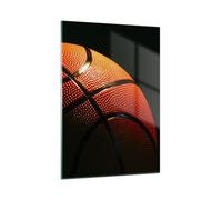 Quadro su Vetro 50x70cm Pallacanestro gioco Sport Stampe Immagini Moderni Murale