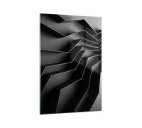 Quadro su Vetro 70x100cm 3D Labirinto Moderno Stampe Immagini Moderni Murale