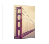 Quadro su Vetro 80x120cm Bridge autostrada infrastrutture Stampe Moderni Murale