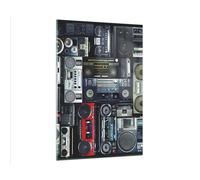Quadro su Vetro 80x120cm ricevitore radio Stampe Immagini Quadri Moderni Murale