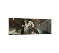 Quadro su Vetro 90x30cm Angeli donna teatro opera Stampe Immagini Moderni Murale