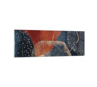 Quadro su Vetro 90x30cm I colori le forme la geometria Stampe Moderni Murale