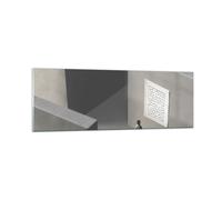 Quadro su Vetro 90x30cm Labirinto grigio perduto Stampe Immagini Moderni Murale
