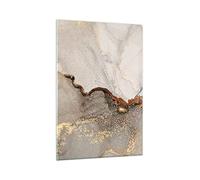 Quadro su Vetro 70x100cm Pietra sabbia astrazione Stampe Immagini Moderni Murale