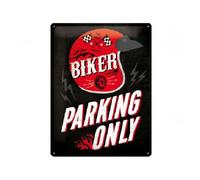 Quadro tabella insegna metallo tin sign decorazione targa muro casco cafe racer