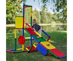 Quadro Torre da gioco Evolution con scivolo per bambini, per esterni e interni, torre da gioco per bambini, per il giardino o la cameretta dei bambini, Classic
