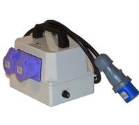 Quadro Trasformatore Illuminazione Ponteggi-Trasf. Toroidale 60VA-220/24V