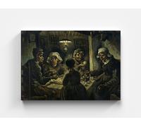 Quadro Van Gogh il mangiatore di patate colorato decorazione casa quadro su...