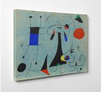 Quadro Vernice Pennellate Joan Miró The Sun (El Sol) Stampa su TELA Canvas