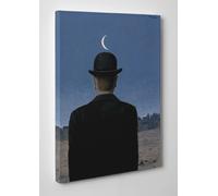 Quadro Vernice Pennellate Magritte IL Maestro di Scuola Stampa su Tela Canvas