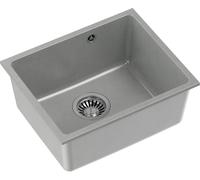 Quadron Alec lavello graniteq 46x37.5 cm grigio/grafite/inox HQA4640SZK