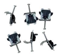 QUADRON clip di fissaggio per lavelli da cucina, set da 6, Clip di fissaggio, per bagno, doccia, ganci per lavelli in granito da incasso, set di montaggio per Bill 110, Jerry 116 BLM