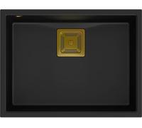 Quadron David vasca sottopiano 55x42 cm nero HQD5542U7-G1