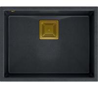 Quadron David vasca sottopiano 55x42 cm nero HQD5542U8-G1