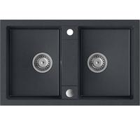 Quadron Denzel lavello graniteq 78x48 cm nero HDQ27848CZK