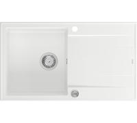 Quadron Evan lavello graniteq 86x50 cm bianco HCQE8650U1_BS_P2O