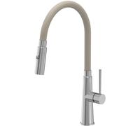 Quadron Gina rubinetto da cucina verticale acciaio inossidabile-beige 3922505_BSBE