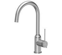 Quadron Ingrid Q Line rubinetto da cucina verticale acciaio inossidabile 3523500_BS