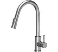 Quadron Julia rubinetto da cucina verticale acciaio inossidabile 3673500BS