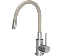Quadron Maggie rubinetto da cucina verticale acciaio inossidabile-beige 3323503BE